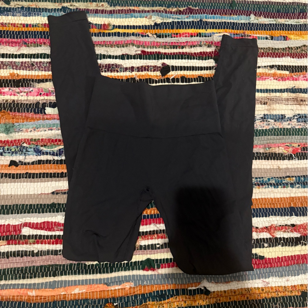 SKIMS Black Nylon Leggings